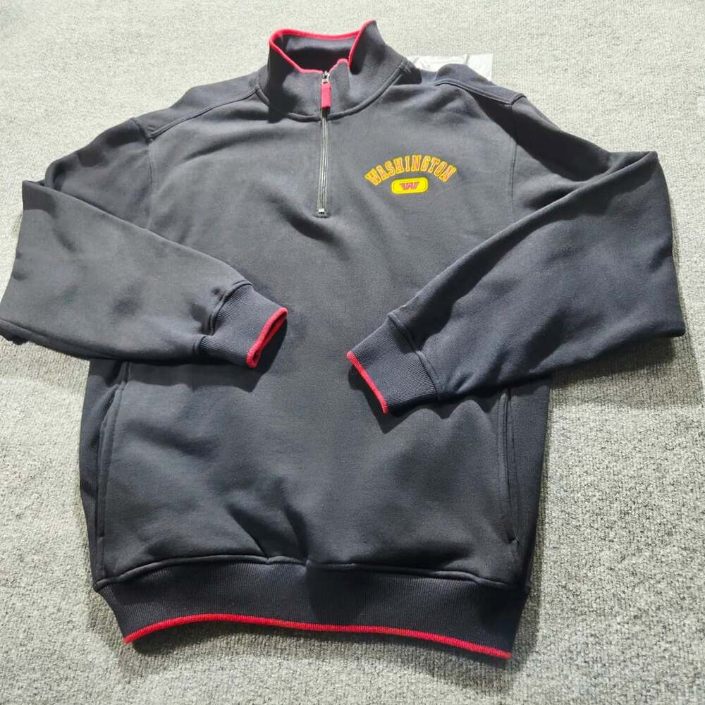 Colosseum Washington University City Series 1/4 Zip Sweatshirt Size L